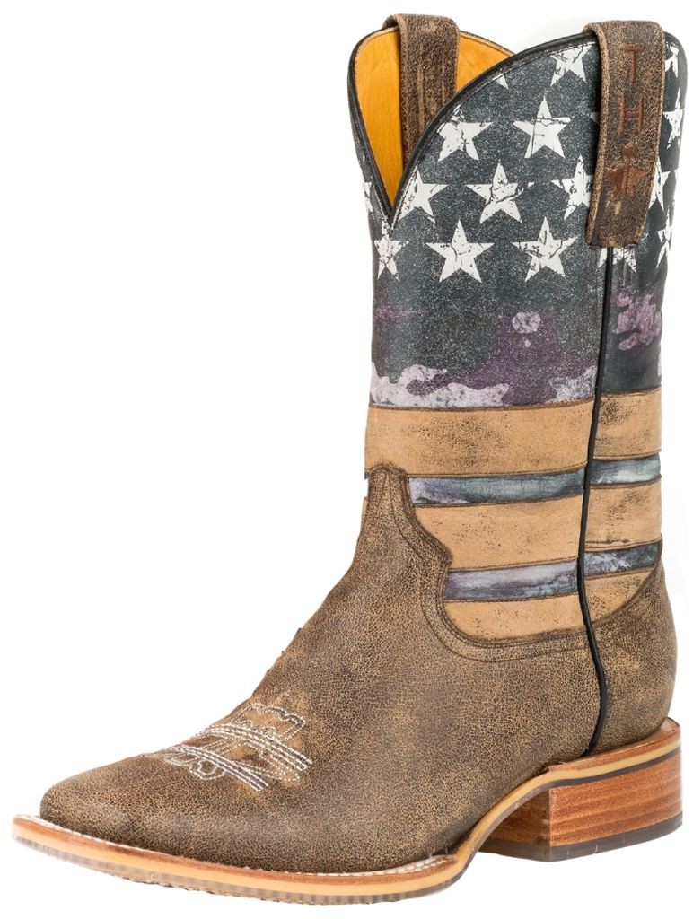 Tin Haul Tin Haul Western Boots Womens American Woman Multi 14021