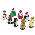 thumbnail image 5 of Juego de juguetes Clockwork Walking Papá Noel con forma de alce, 8 piezas, decoración del hogar, 5 of 5