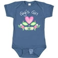 thumbnail image 3 of Inktastic Gigi's Girl Heart Flowers Girls Baby Bodysuit, 3 of 5