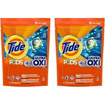 Tide PODS Liquid Detergent Pacs, 4-in-1 Ultra Oxi, 52 Ct, 2 Bags