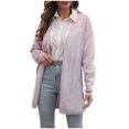 thumbnail image 1 of LOVZFMLL Cardigan pour Femmes, Cardigan Ample à devant Ouvert Coloré, Chandail Cardigan, 1 of 4