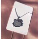 thumbnail image 1 of Y2k Hello Kitty Sanrio collar con cadena, aleación de cristales plateados, encanto femenino, diamantes de imitación, colgante gótico, joyería, regalo del Día de San Valentín, 1 of 4