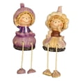 thumbnail image 1 of 2x Lovely Hanging Foot Doll Resina Estatua Escultura Estatuilla Gabinete Estante Niñera Colgando Pierna Colgando para Dormitorio Adornos para el hogar Baoblaze Figura de pie colgante, 1 of 8