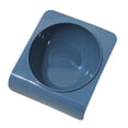 thumbnail image 2 of Cat Food Bowl, Cat Bowl Odor Free Smoothly Tilted Plastic Simple Style  For Shop, 2 of 8