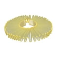 thumbnail image 3 of yuksok Clown Collar Pleated Ruffle Neck Collar for Medieval Elizabethan Renaissance Yellow, 3 of 9