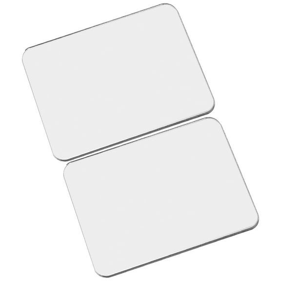 2Pcs Adhesive Mirror Decal for Phone Phone Case Stick on Mirror Sticky Acrylic Mirror Sticker
