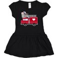 thumbnail image 3 of Inktastic Easter Red Firetruck with Pink Hearts Girls Baby Dress, 3 of 5