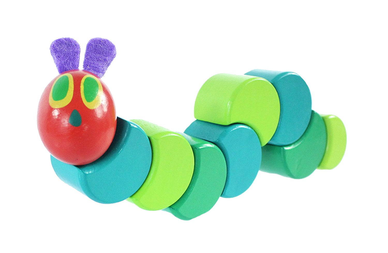 wooden hungry caterpillar toy