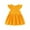 Yellow, variant on YunPes Girls Cotton and Linen Dress Spring Summer and Autumn Comfortable and Fashionable Flying Sleeve Dress Toddler Girls Christmas Dress