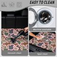 thumbnail image 5 of HUIACONG Pink Duck Camo Car Trunk Mat 29" x 39" Stain Resistant Anti-Skid Polyester Cargo Liner All Season Trunk Guard Quick Setup Universal Fit for SUVs Sedans Trucks Moisture, 5 of 7