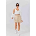 thumbnail image 4 of Pinspark Womens Athletic Sweat Shorts Loose Workout SweatShorts High Waisted Exercise Short Comfy Casual Lounge Shorts with Pockets, 4 of 6