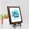 thumbnail image 3 of You Are Your Home, Wooden Frame 9x12 Decorative Wall Plaque (Full Color) | Positive Affirmation Inspiration Décor, 3 of 6