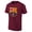 Burgundy, variant on Icon Sports Officially Licensed FC Barcelona Unisex Adult Cotton Burgundy Crest Shirt, XLarge