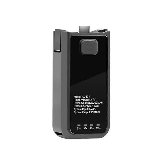 For Dji Osmo Pocket3 Gimbal Camera Mobile Charger Battery Handle Grip Power Bank
