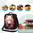 thumbnail image 3 of Insulated Lunch Bag, Reusable Portable Lunch Box With Shoulder Strap, Wolf Lunch Bag, Funny Cute Bento Lunchbox Cooler Thermal Meal Tote Kit, 3 of 6