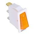 thumbnail image 2 of Rankomu 10 Uds Interruptor basculante luz roja iluminada, 2 Posiciones ON/Off Interruptor de Palanca a presión AC 250V/15A 125V/20A Interruptor basculante de 3 Pines con luz, 2 of 8