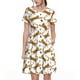 thumbnail image 1 of Balery Leopard Print Vestidos sueltos de manga corta para mujer, vestidos de verano 2025, vestidos casuales de corte A con vuelo., 1 of 6