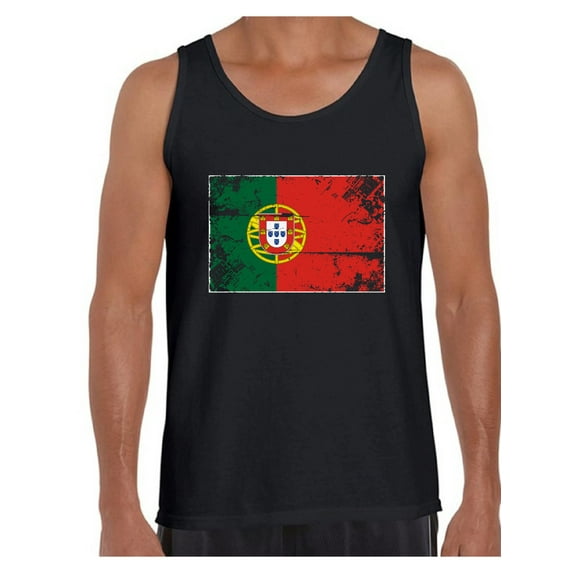 Awkward Styles Portugal Flag Tank Top for Men Portuguese Football Muscle Shirt