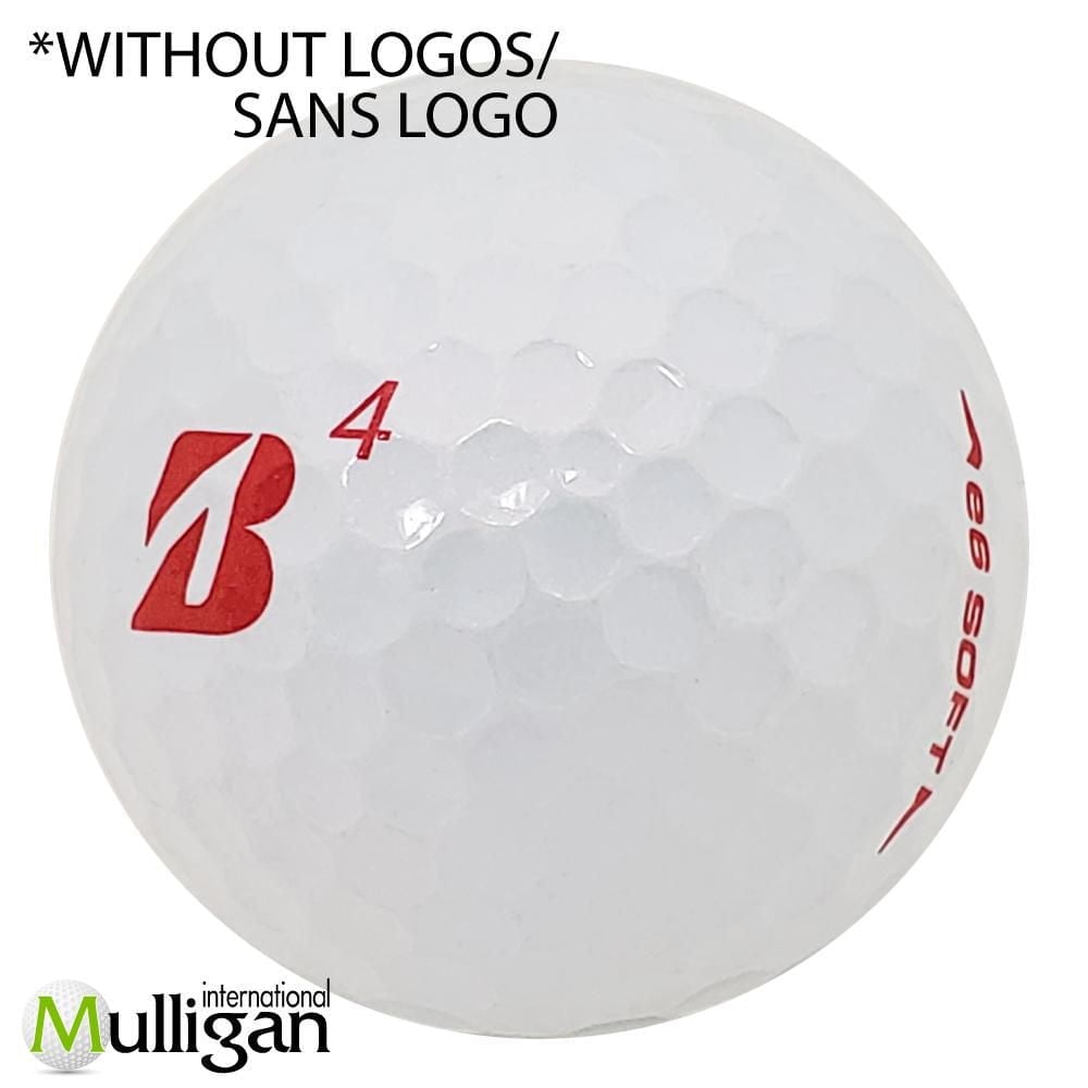 Mulligan - 48 Bridgestone e6 Soft Lady Edition (B) 5A Pristine Recycled Used Golf Balls, White