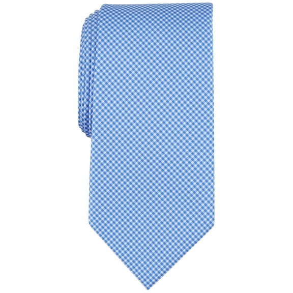 Club Room Mens Tie Necktie One Size Blue Argyle/Diamond