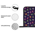 thumbnail image 4 of Pofeuu Mexican Frogs Print Oven Mitts and Pot Holders 4 pcs Set,High Heat Resistant 500 Degree Extra Thicken Long Kitchen Cotton Oven Glove for Cooking, 4 of 6