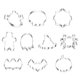 thumbnail image 5 of Bearachild Paquete de 10 galletas de Halloween molde de acero inoxidable Sugarcraft galleta molde en relieve Chocolate DIY postre suministros de C 2Conjunto, 5 of 6