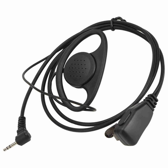 Walkie Talkie Headset, Electroplating Process Walkie Talkie Earpiece 1 Pin Comfortable for T200 for T100TP for T260TP for MR350R 2pcs Set,10pcs Set