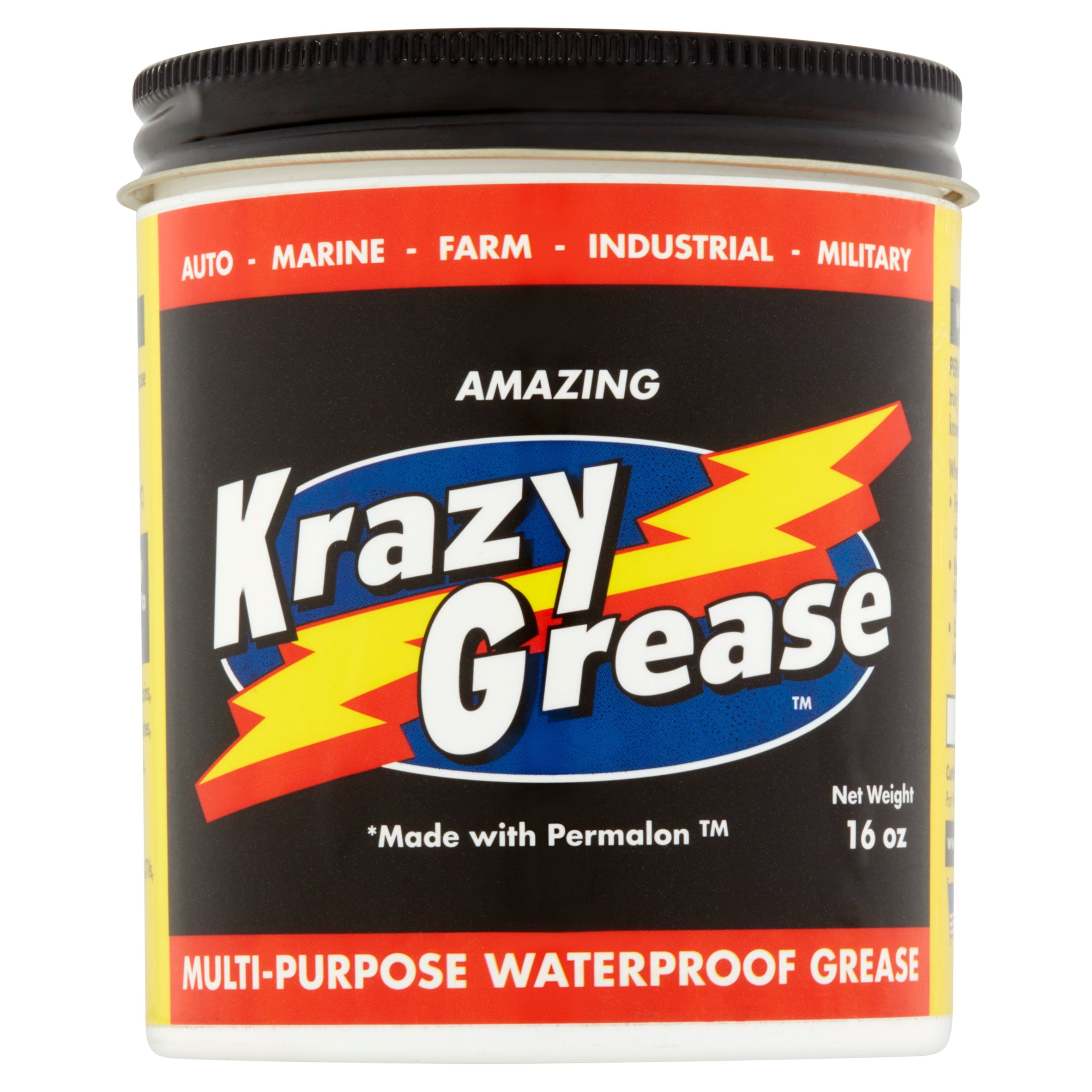 Krazy Grease Amazing MultiPurpose Waterproof Grease, 16 oz