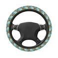 thumbnail image 3 of Daiia Sunflowers Steering Wheel Cover Auto Steering Wheel Covers Breathable Anti-Slip Steering Wheels Car Interior Decor Accessories for Men Women Universal 15 Inch, 3 of 8