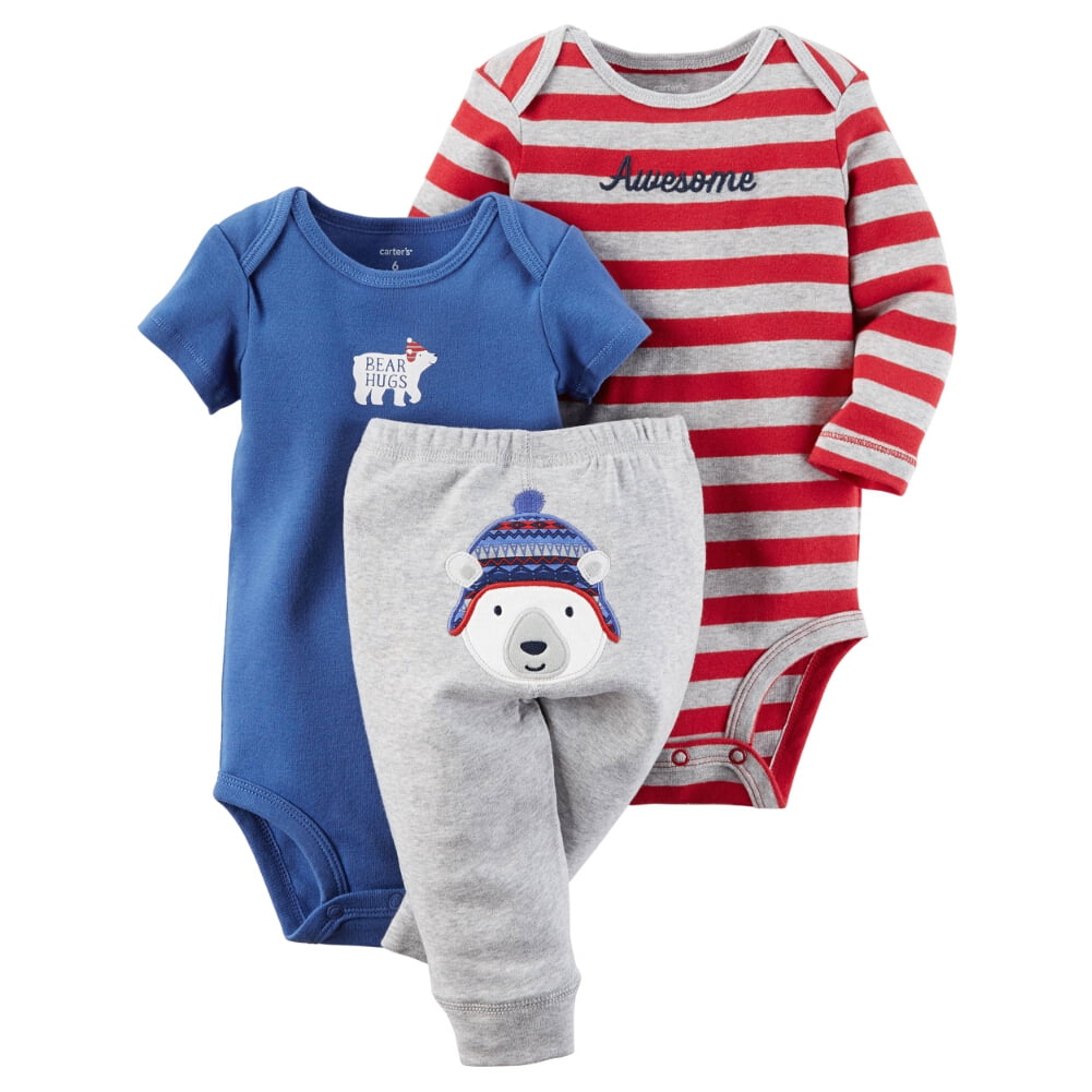 Carter's - Carters Baby Clothing Outfit Boys 3-Piece Little Character ...