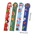 thumbnail image 3 of adviicd 5PCS Christmas Cartoon Christmas Soft Ruler Pupils Measure Bendable Ruler Scale, 3 of 5
