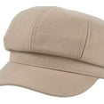 thumbnail image 4 of CoCopeaunts Woolen Women Newsboy Cap Vintage Ladies Beret Solid Color Female Flat Cap Winter Hats for Women Classic Baker Boy Cap, 4 of 8