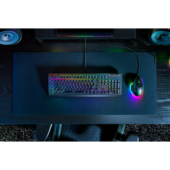 RAZER - Razer BlackWidow V4 X keyboard Gaming USB QWERTZ German Black