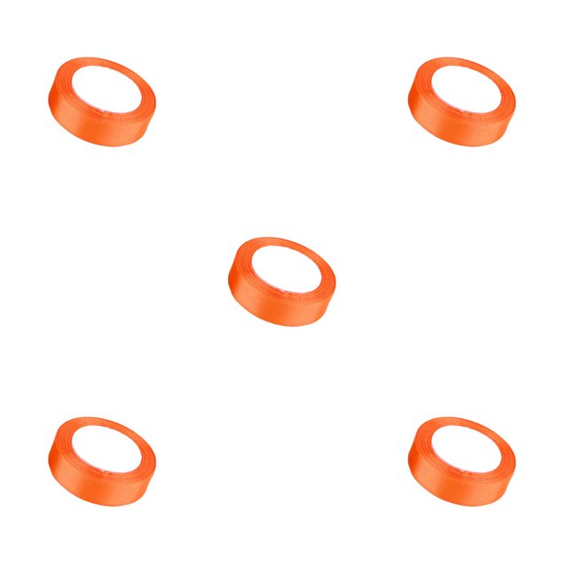 Cinta de papel de regalo Kearding Accesorios para manualidades DIY Poliéster Color Naranja 24
