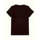 thumbnail image 2 of Chic Women's T-Shirt - Casual Crew Neck, Short Sleeve with Letter Print, Stretchy Polyester Blend, Machine Washable - Perfect for Spring/Summer/Fall, 2 of 6
