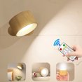 thumbnail image 1 of LED Sconces, Wall Mounted Lamps with Rechargeable Battery Operated USB Port 3 Color Temperatures & 3 Brightness Levels 360°Rotate Magnetic Ball, Cordless Lights for Reading Bedside, 1 of 7