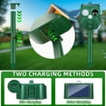thumbnail image 5 of JahyElec Solar Animal Repeller,2 Pack Ultrasonic Cat Repellent Outdoor with Motion Sensor Waterproof Deer Deterrent with LED Flash Light Deterrent Raccoons Skunks, 5 of 6
