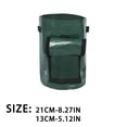thumbnail image 3 of 7 Gallon Potato Grow Bag With Flap Window, Breathable Fabric Pot With Handles, Vegetable Planter Bag for Patio Balcony Garden, Green, 3 of 9
