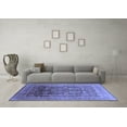 thumbnail image 3 of Ahgly Company Machine Washable Indoor Rectangle Oriental Blue Traditional Area Rugs, 2' x 3', 3 of 4