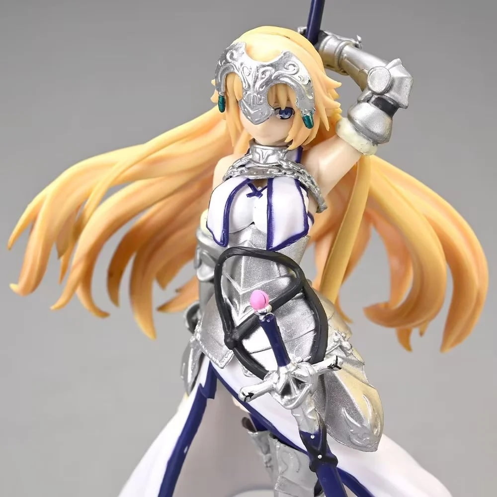 New Fate/stay night FGO Joan of Arc (Standing Ver) Character Anime Model Statue Action Figures Desktop Ornament Popular Decorations Fan Souvenirs Creative Gift Collectable