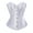 White, variant on Boned Corsets Bustier Top Women White L