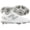 White/Grey, variant on New Balance Womens FUSEv5 Low Metal Softball Cleats Black/White 9