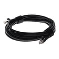 thumbnail image 2 of AddOn - Patch cable - RJ-45 (M) to RJ-45 (M) - 6 ft - UTP - CAT 5e - black, 2 of 10