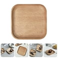 thumbnail image 3 of 1 Pce Petite Assiette d'Apéritif Assiette de Service en Bois Plateau à Bonbons Chic Photo Prop, 3 of 8