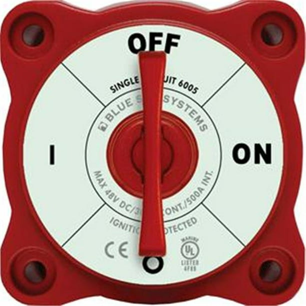 Blue Sea Systems 6005 M Series Single Circuit On-Off Mini Battery ...