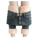 thumbnail image 2 of Pantalones de franela gruesos de cintura alta para invierno con forro polar para mujer de Augper, jeggings elásticos y cálidos, 2 of 4