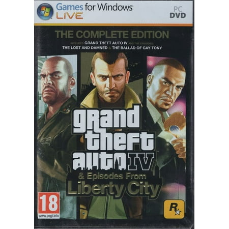 Grand Theft Auto IV: Episodes from Liberty City GTA (Complete Edition) PC
