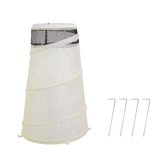 Winter Zipper Plant Covers - Warm Plant Protection Cover Bags, Frost Cloth Blanket Protecting Fruit Tree Potted Plants from Freezing Animals Eating(9*13*20Inch,B)