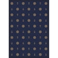 thumbnail image 2 of Mariner's Tale 7'8" x 10'9" Area Rug In Color Wine, 2 of 3