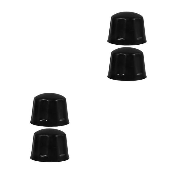 Masteelf 4 pcs  Rubber Cap For Atv Trailers Go-Karts And Golf Carts 110-250cc Wheels Trailer Wheel Hub Center Cap For Effective Wheel Hub Protection